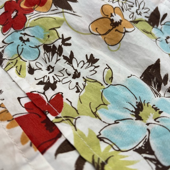 CAbi skirt multi colored with flowers - Picture 5 of 5